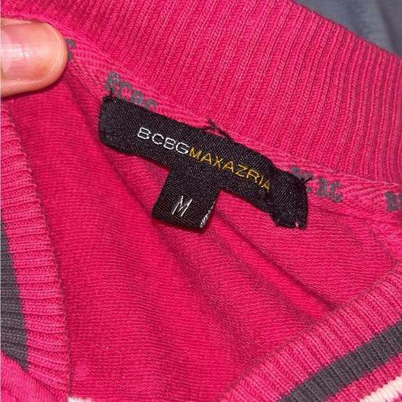 bcbg cheerleader type zip up hoodie - Picture 4 of 4